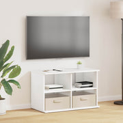 vidaXL TV-standaard met lade Wit 79 x 40 x 48 cm
