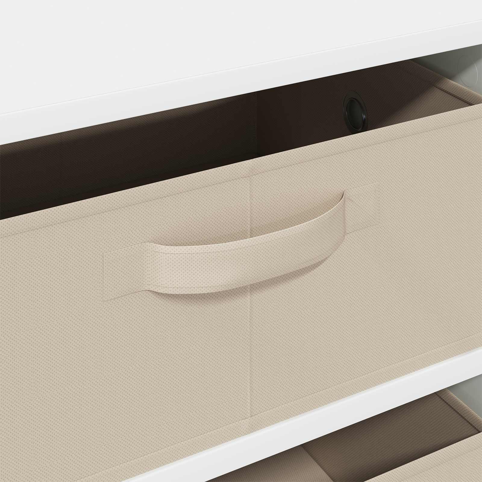 vidaXL Dressoir met lade Wit 60 x 33,5 x 84 cm