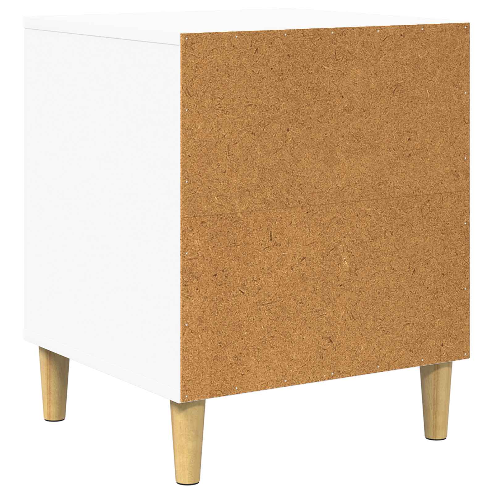 vidaXL Kattenhuis Glanzend Wit 42,5 x 40 x 52,5 cm Bewerkt hout