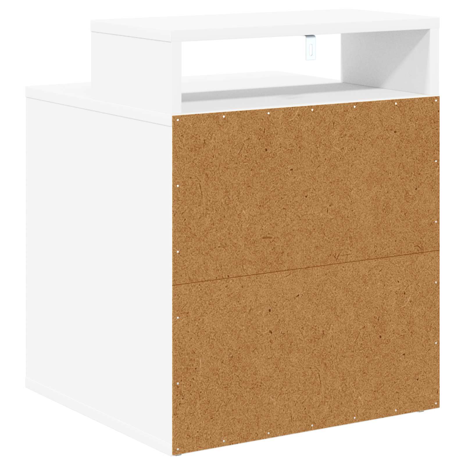 vidaXL Kattenhuis Wit 42,5 x 40 x 52,5 cm Bewerkt hout
