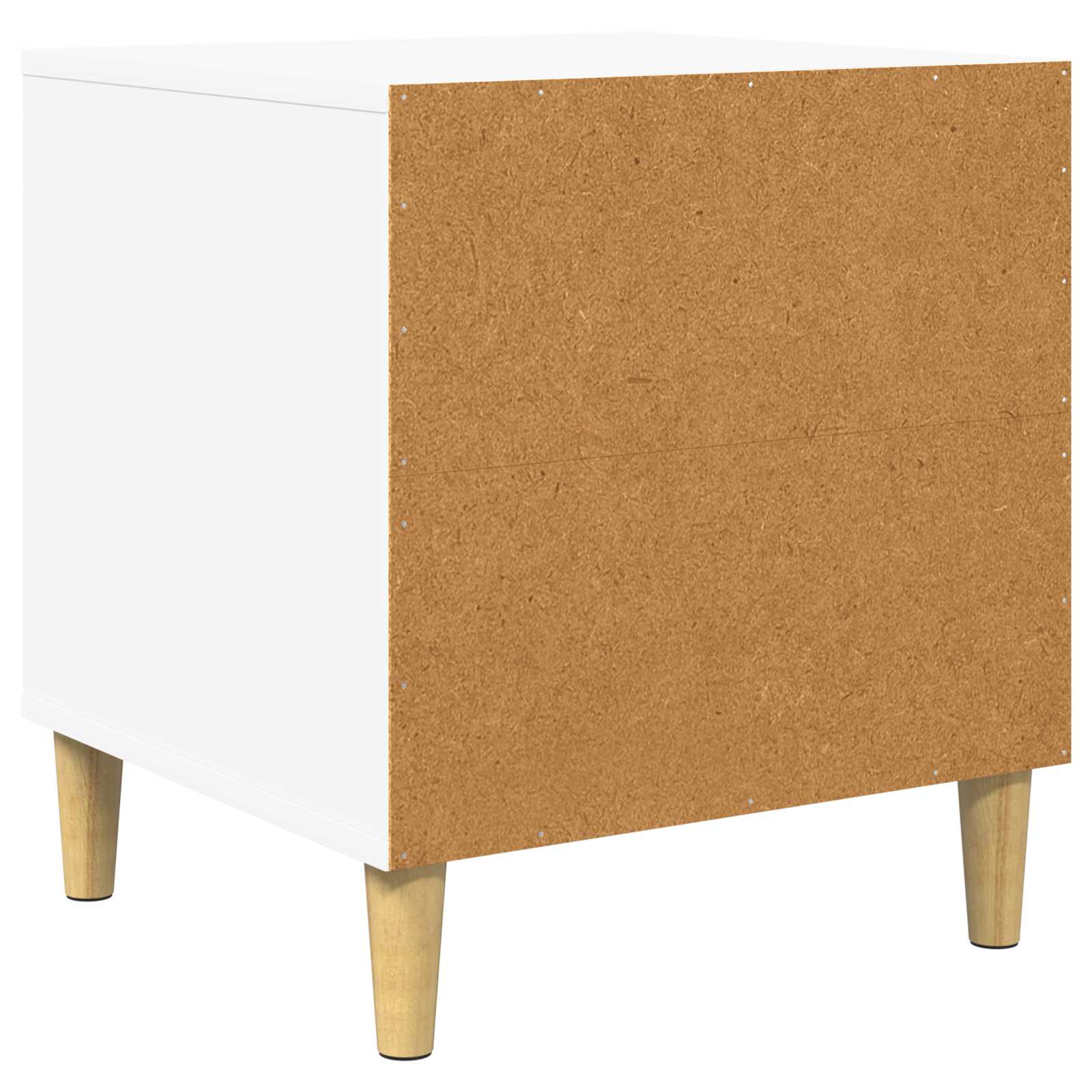 vidaXL Hondenhuis Wit 44 x 42 x 49 cm Bewerkt hout