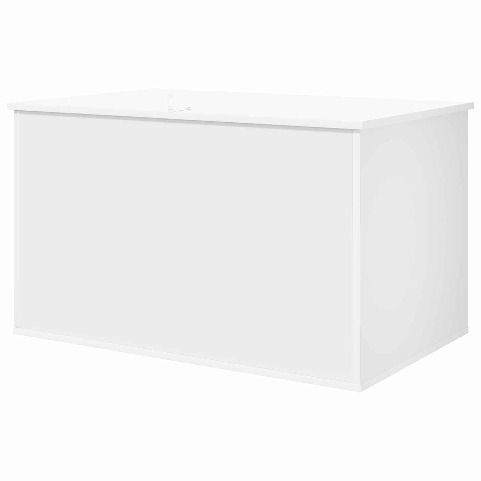 vidaXL Kattenhuis Wit 85 x 55 x 50 cm Bewerkt hout