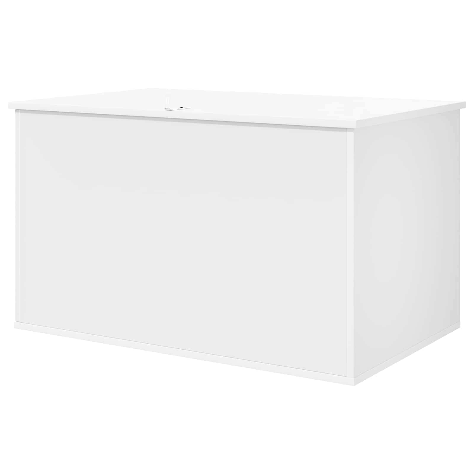 vidaXL Kattenhuis Wit 85 x 55 x 50,5 cm Bewerkt hout