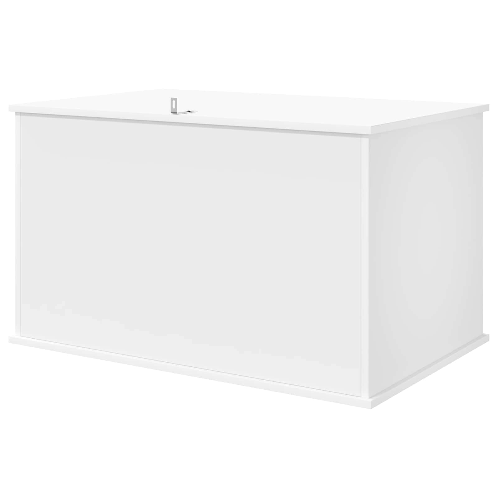 vidaXL Kattenhuis Wit 85 x 55 x 50 cm Bewerkt hout