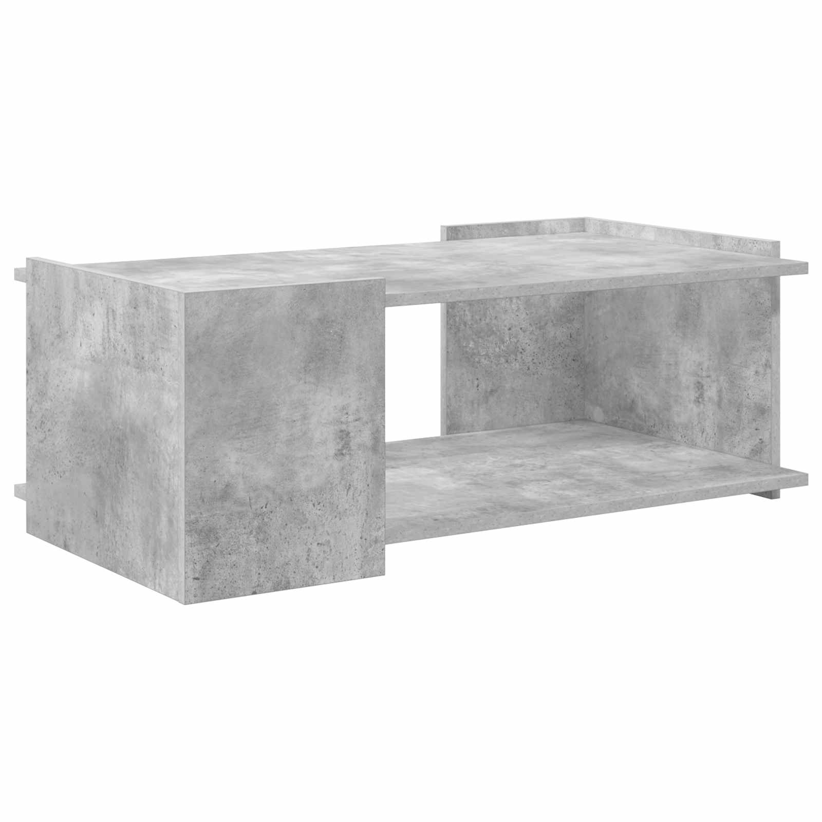vidaXL Salontafel Wit 90 x 50 x 33 cm Bewerkt hout