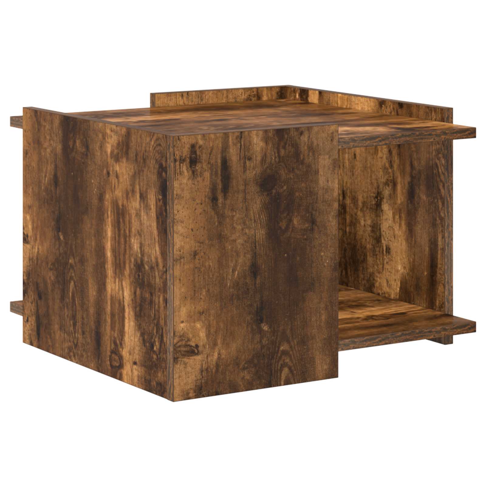 vidaXL Salontafel Wit 90 x 50 x 33 cm Bewerkt hout