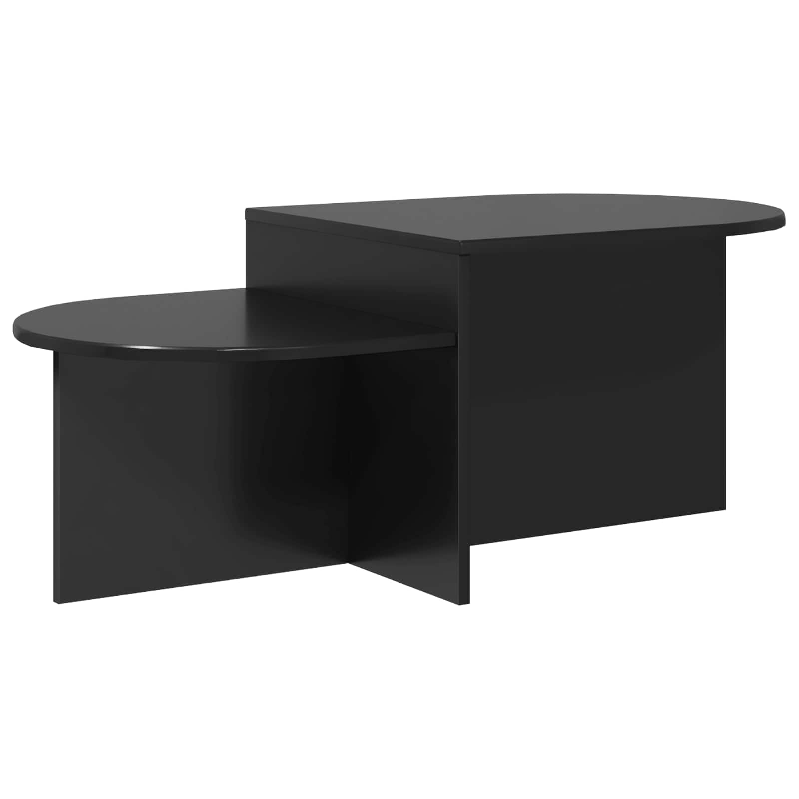 vidaXL Salontafel Wit 100 x 50 x 40 cm Bewerkt hout