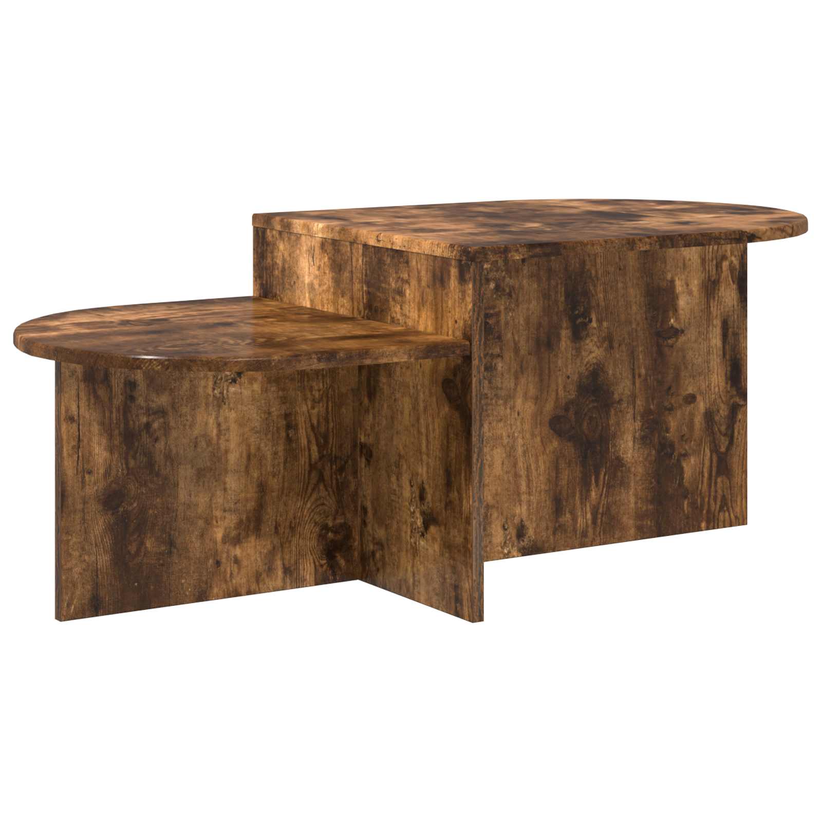 vidaXL Salontafel Wit 100 x 50 x 40 cm Bewerkt hout