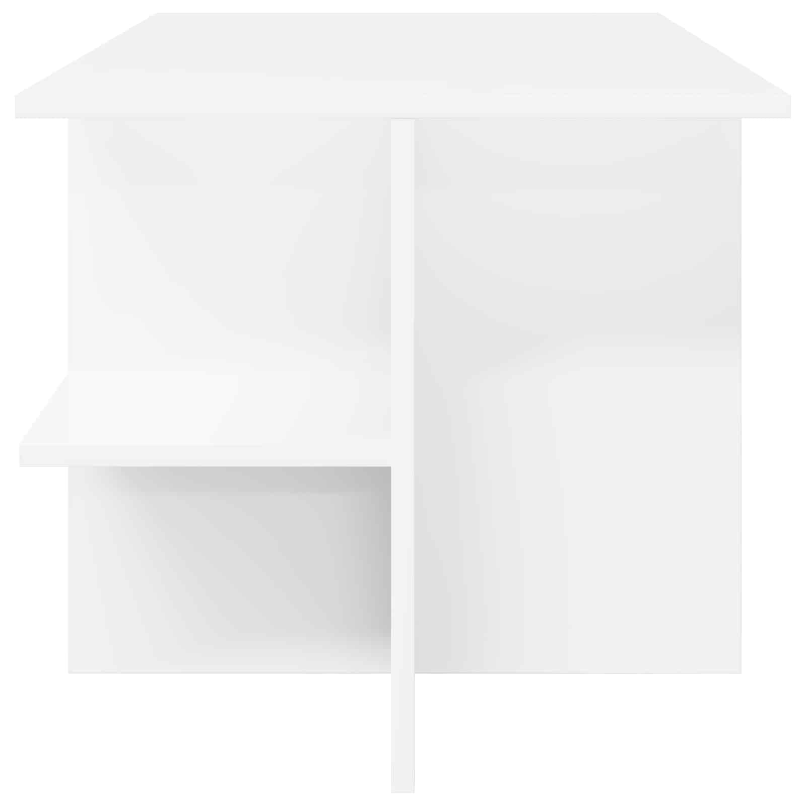 vidaXL Salontafel Gerookt Eiken 87 x 50 x 45 cm Bewerkt hout