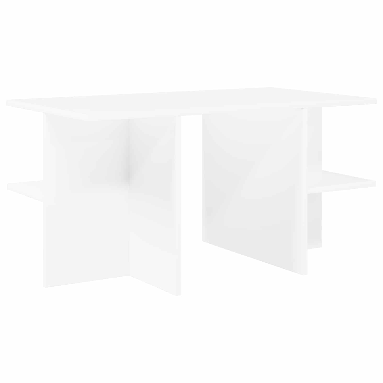 vidaXL Salontafel Gerookt Eiken 87 x 50 x 45 cm Bewerkt hout