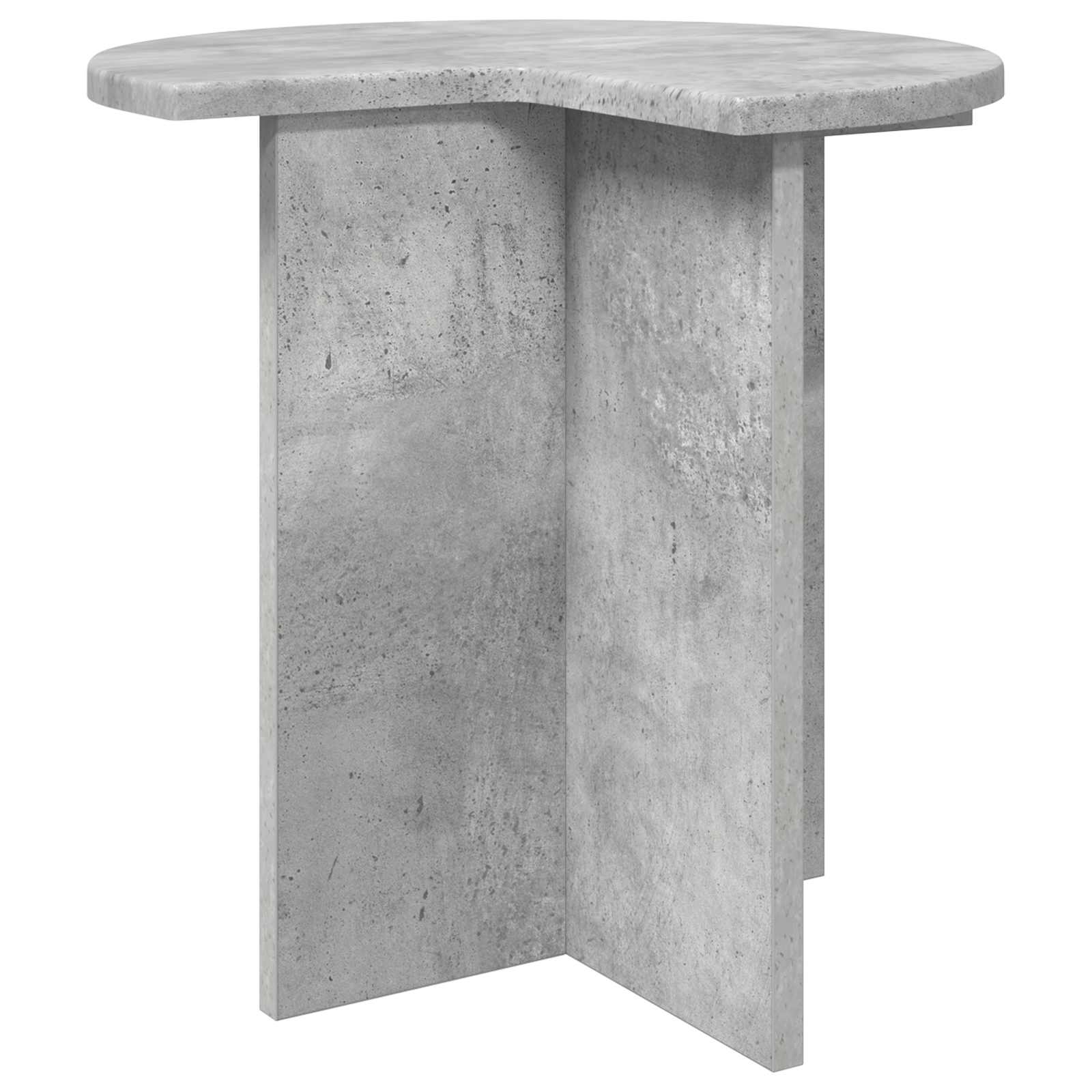 vidaXL Bijzettafel met opslag Wit Ø 39 x 38 cm Bewerkt hout