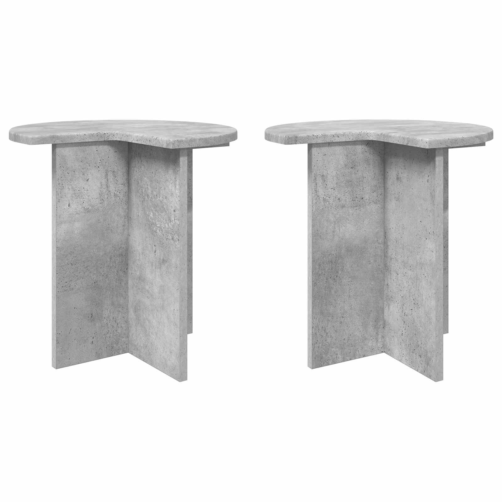vidaXL Bijzettafel met opslag Wit Ø 39 x 38 cm Bewerkt hout