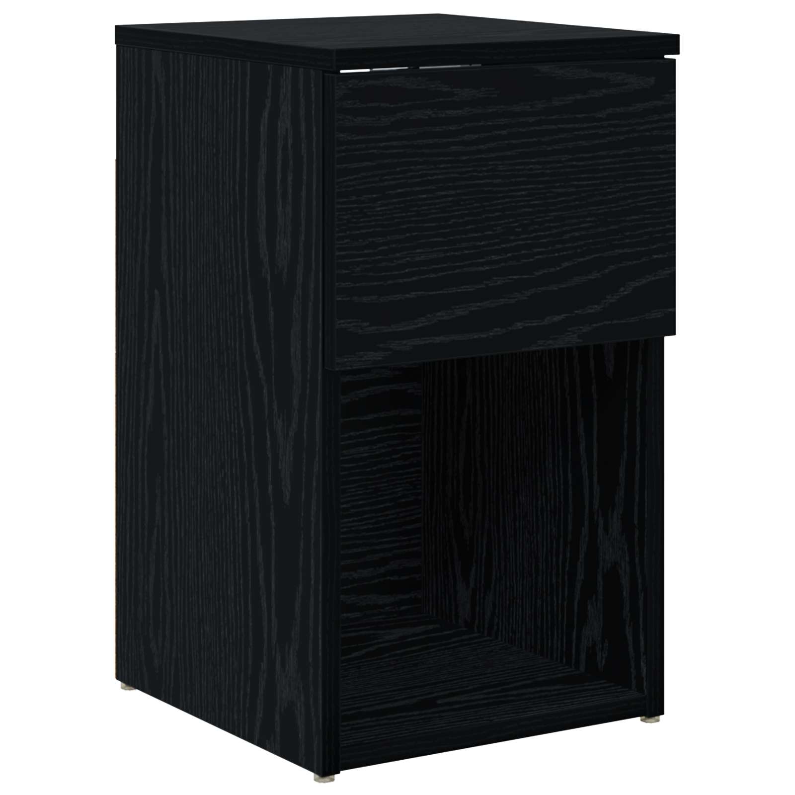 vidaXL Bed kast Wit 29 x 31,5 x 49 cm Bewerkt hout