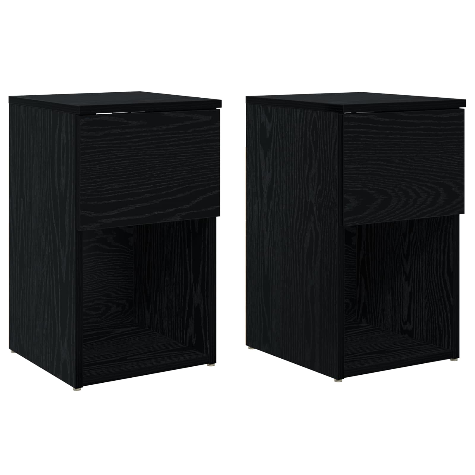 vidaXL Bed kast Wit 29 x 31,5 x 49 cm Bewerkt hout