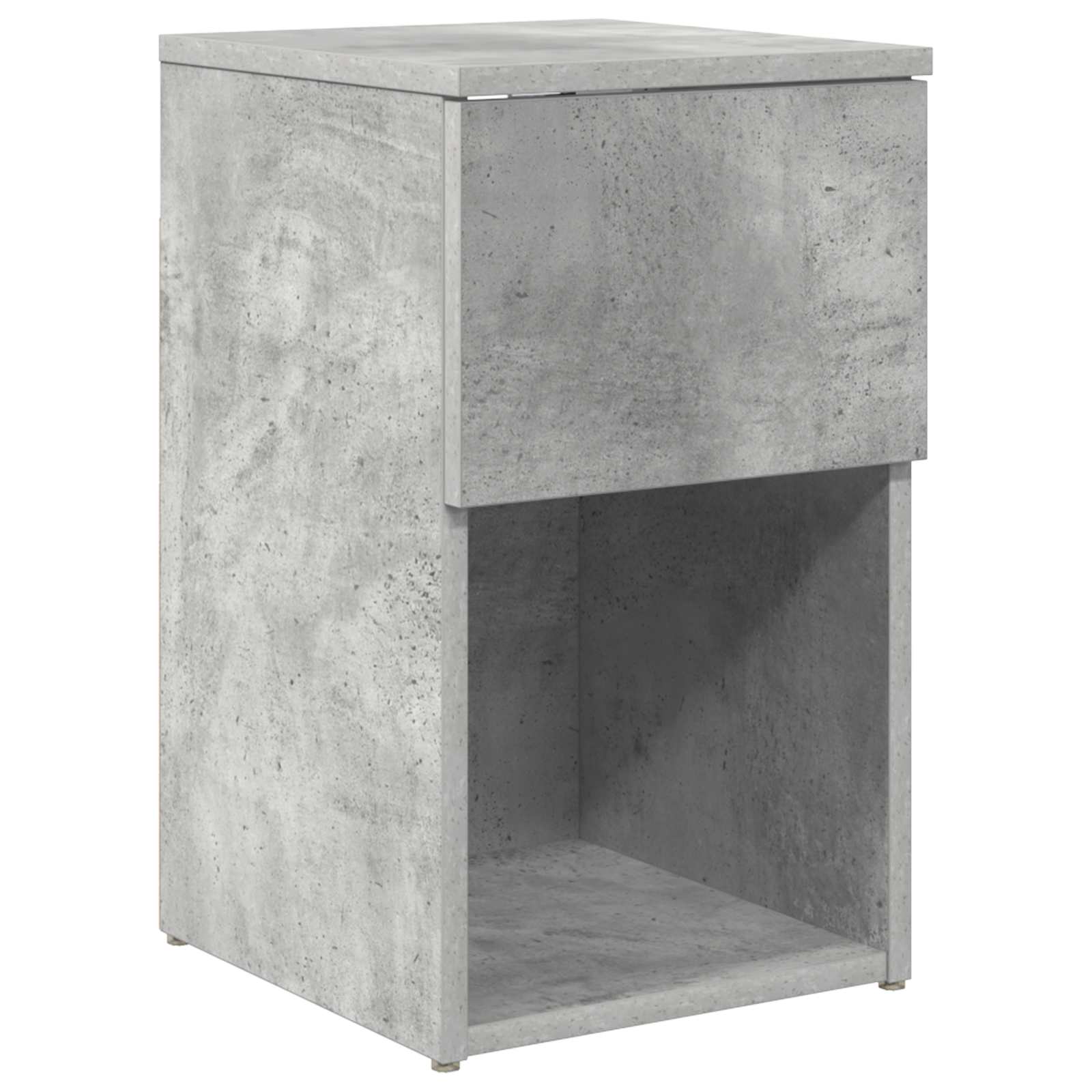 vidaXL Bed kast Wit 29 x 31,5 x 49 cm Bewerkt hout
