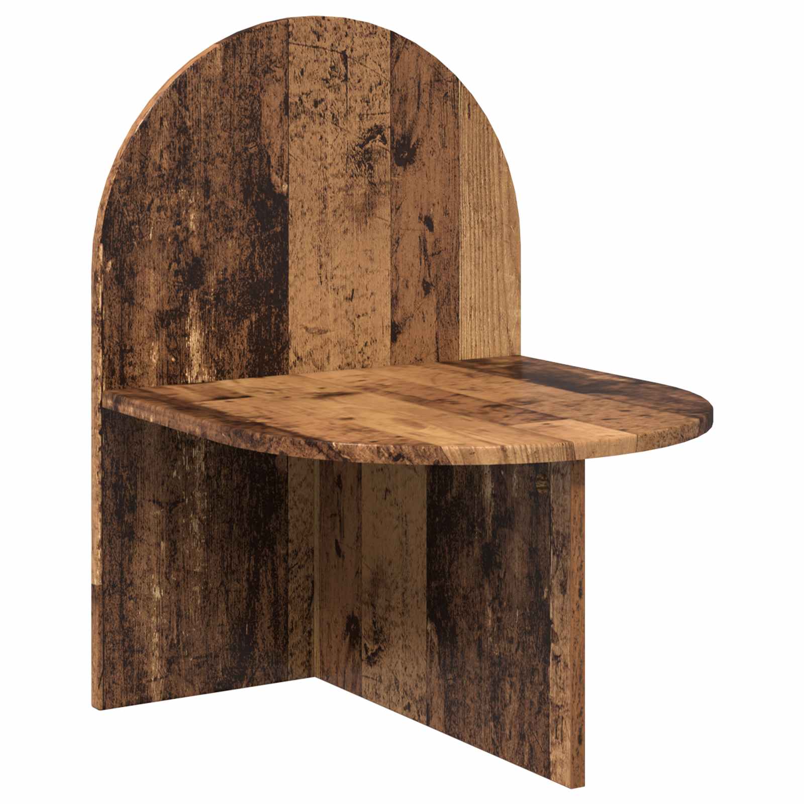 vidaXL Nachtkastje Gerookt Eiken 48 x 49 x 65 cm Bewerkt hout