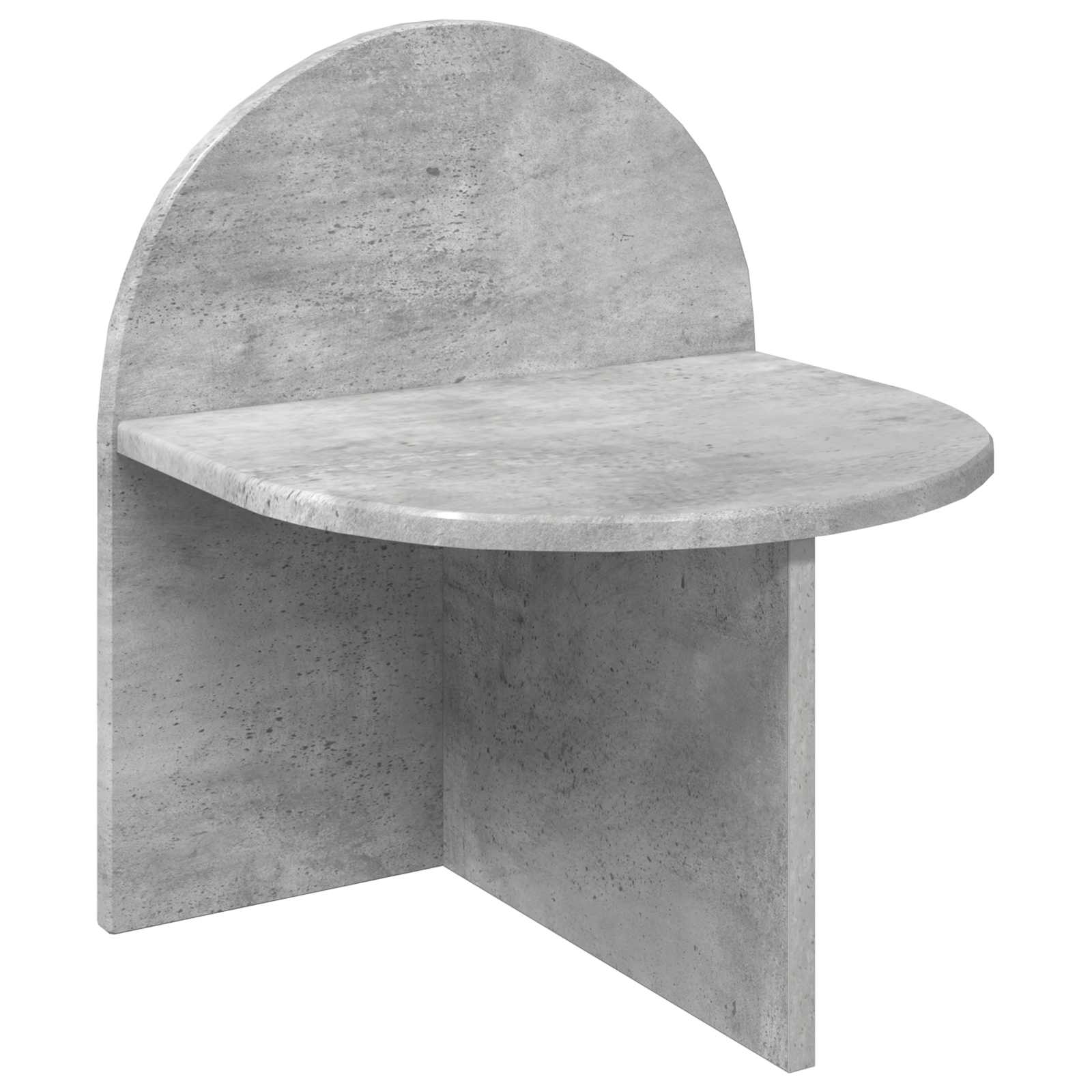vidaXL Nachtkastje Gerookt Eiken 48 x 49 x 65 cm Bewerkt hout