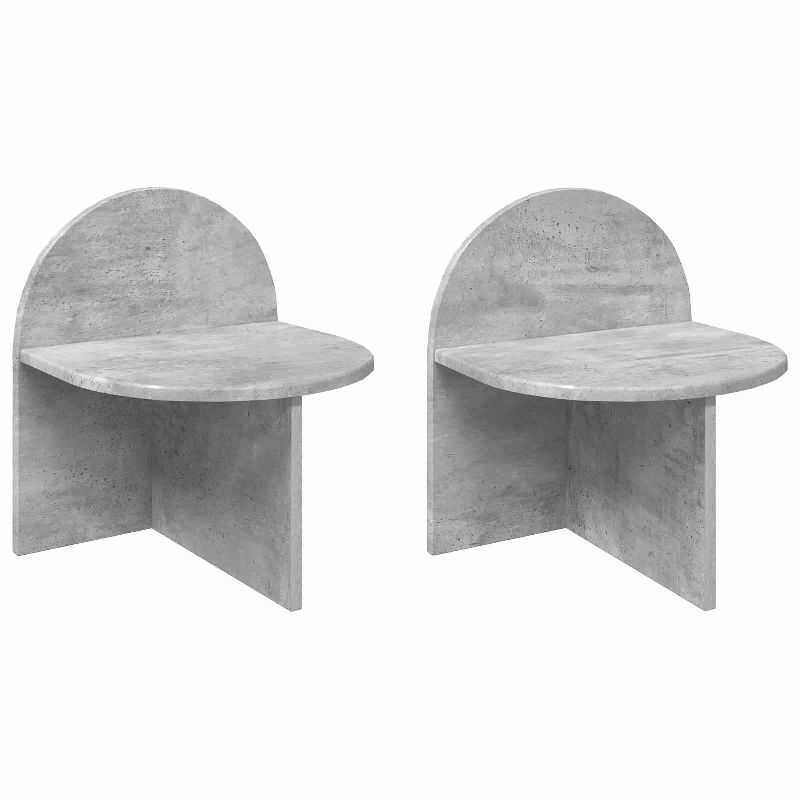 vidaXL Nachtkastje Gerookt Eiken 48 x 49 x 65 cm Bewerkt hout