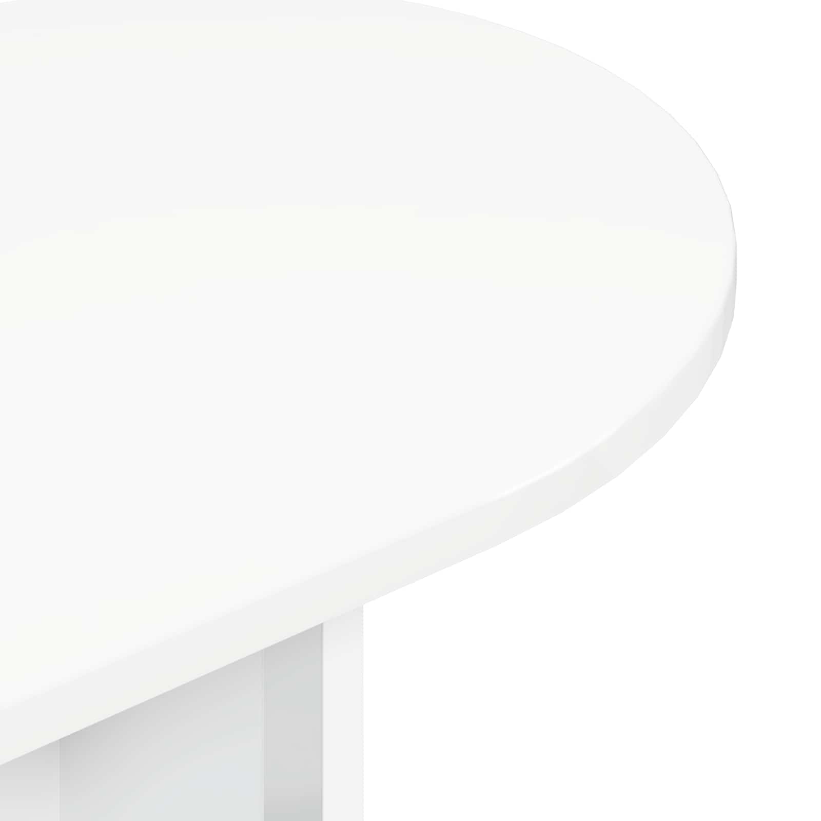vidaXL Wandtafel met opslag Wit 100 x 39,5 x 75 cm Bewerkt hout