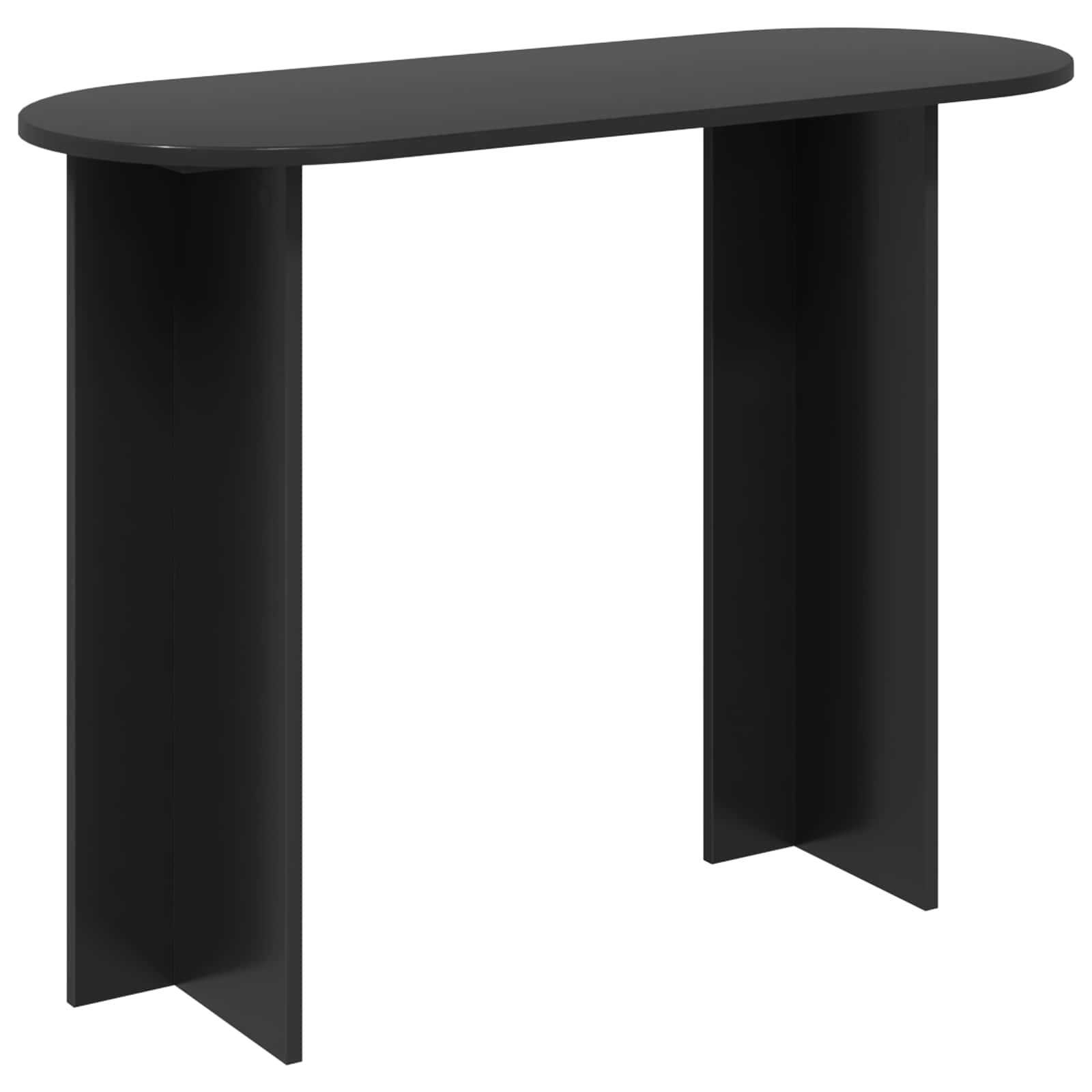 vidaXL Wandtafel met opslag Wit 100 x 39,5 x 75 cm Bewerkt hout