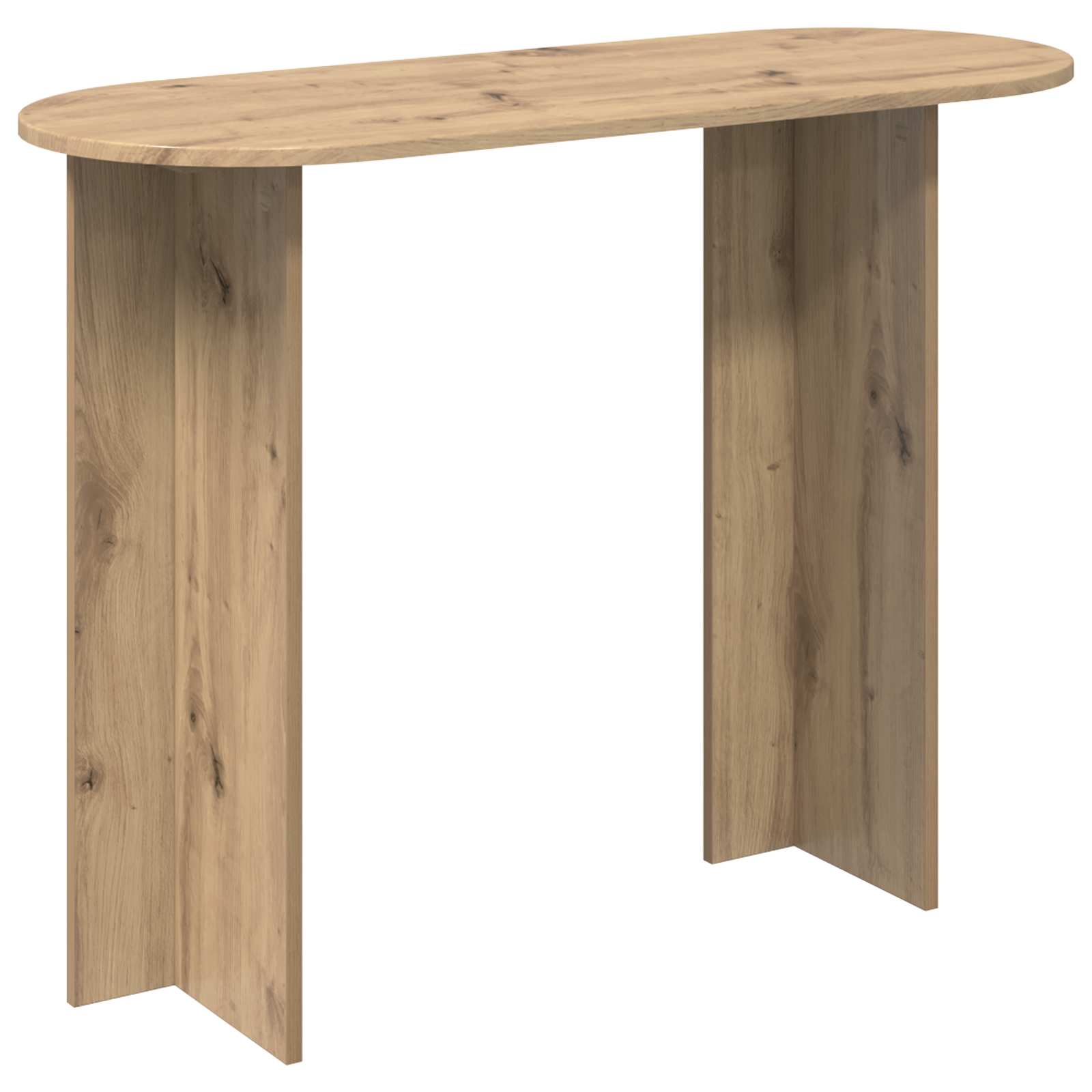 vidaXL Wandtafel met opslag Wit 100 x 39,5 x 75 cm Bewerkt hout