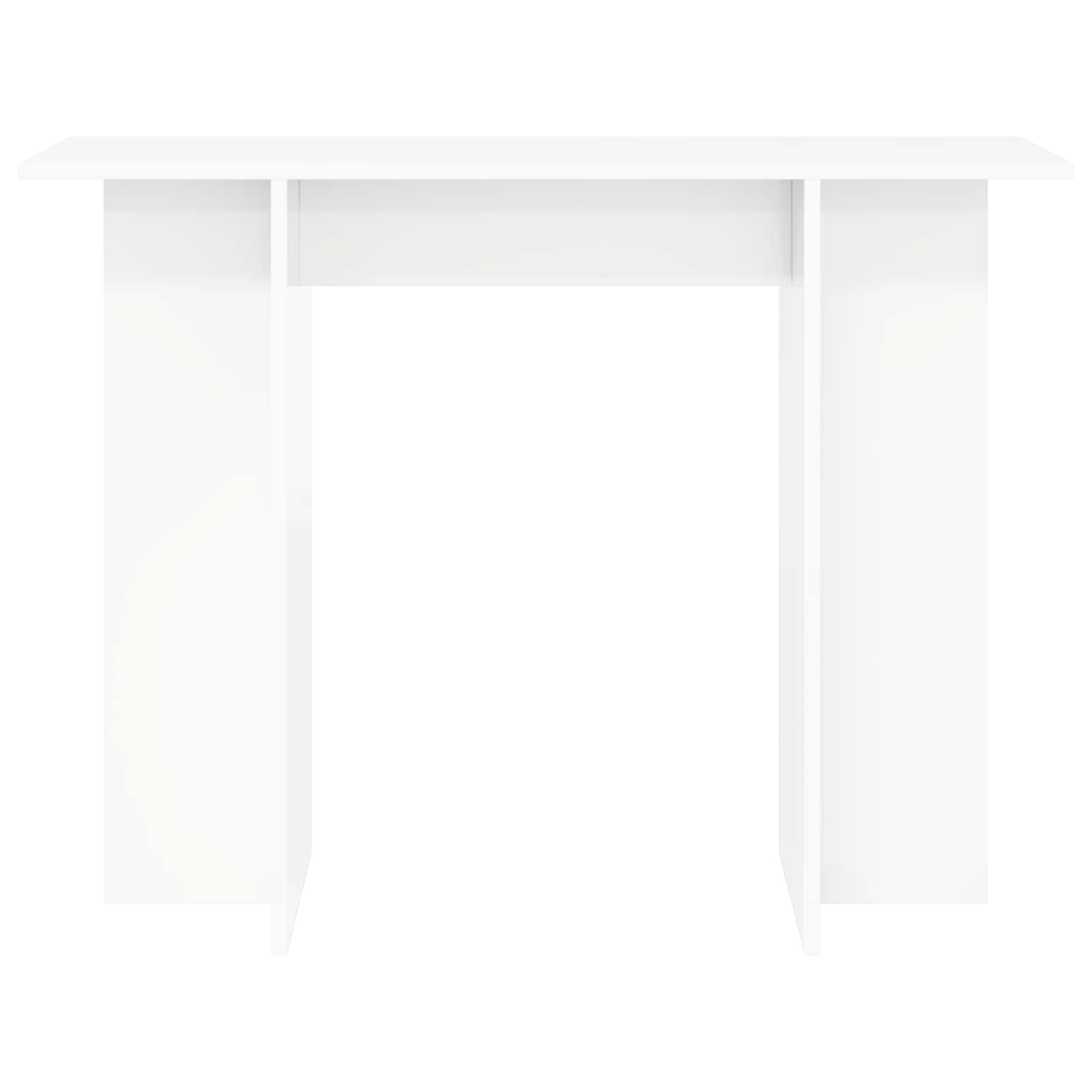 vidaXL Consoletafel Gerookt Eiken 100 x 30 x 75 cm Bewerkt hout