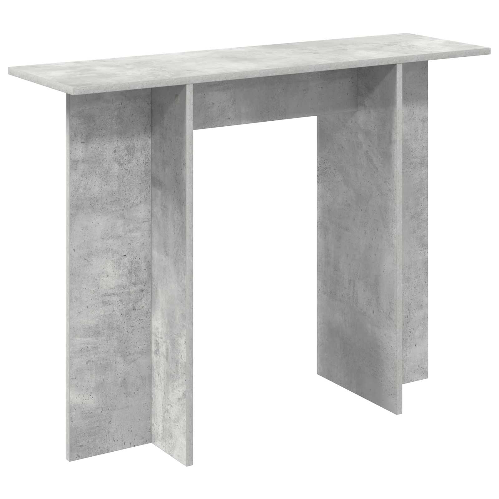 vidaXL Consoletafel Gerookt Eiken 100 x 30 x 75 cm Bewerkt hout