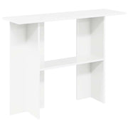 vidaXL Wandtafel Wit 100 x 30 x 75 cm Bewerkt hout