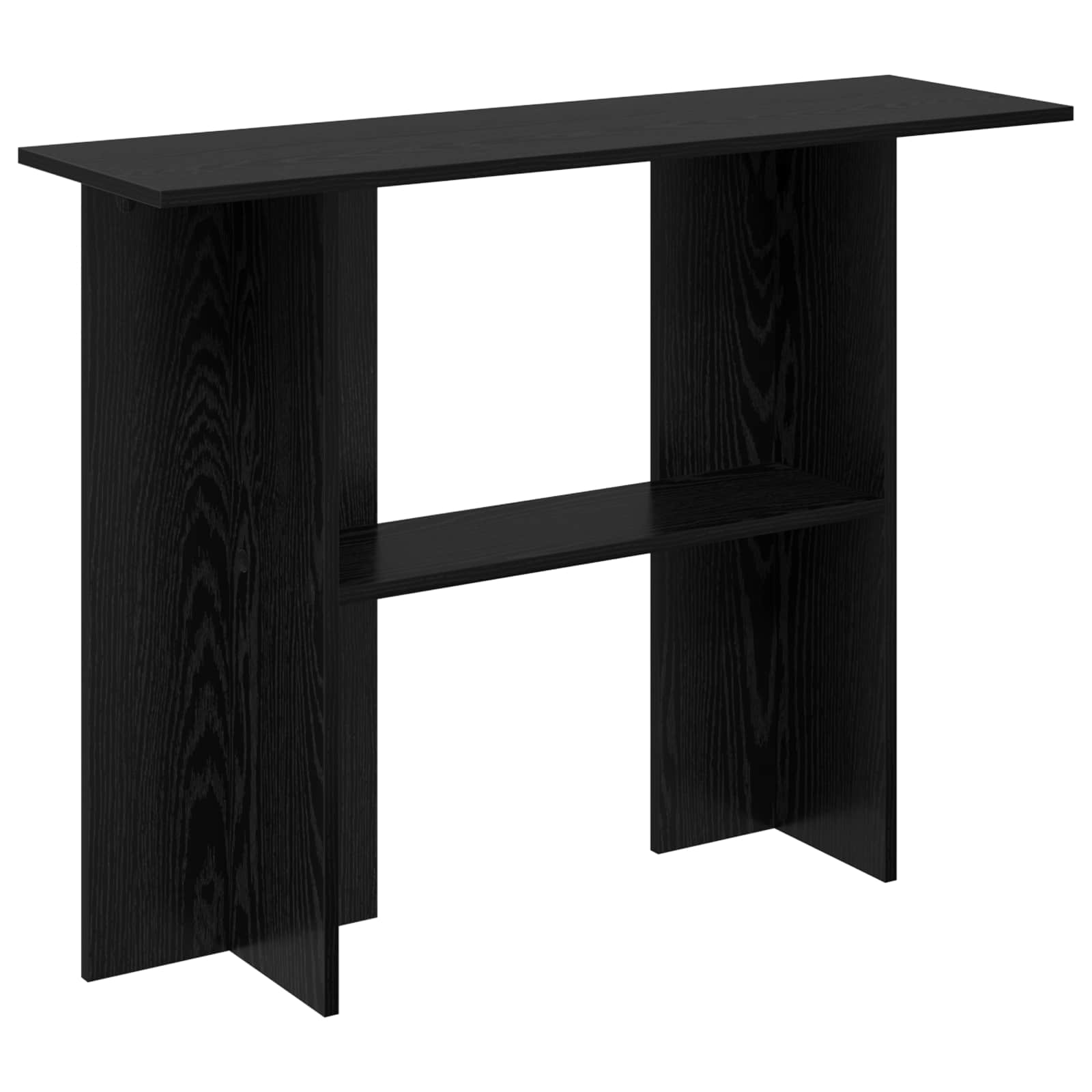 vidaXL Wandtafel Wit 100 x 30 x 75 cm Bewerkt hout