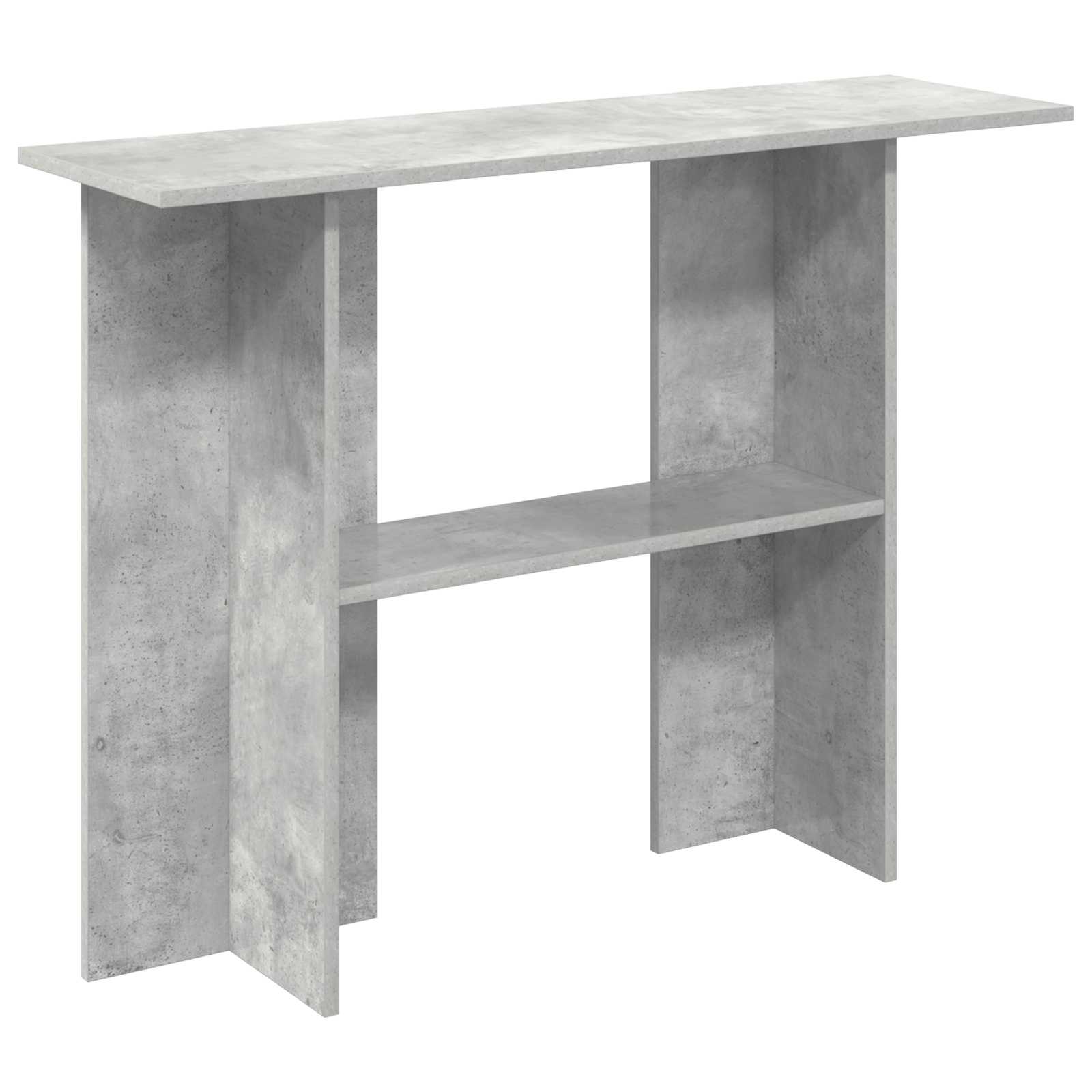 vidaXL Wandtafel Wit 100 x 30 x 75 cm Bewerkt hout