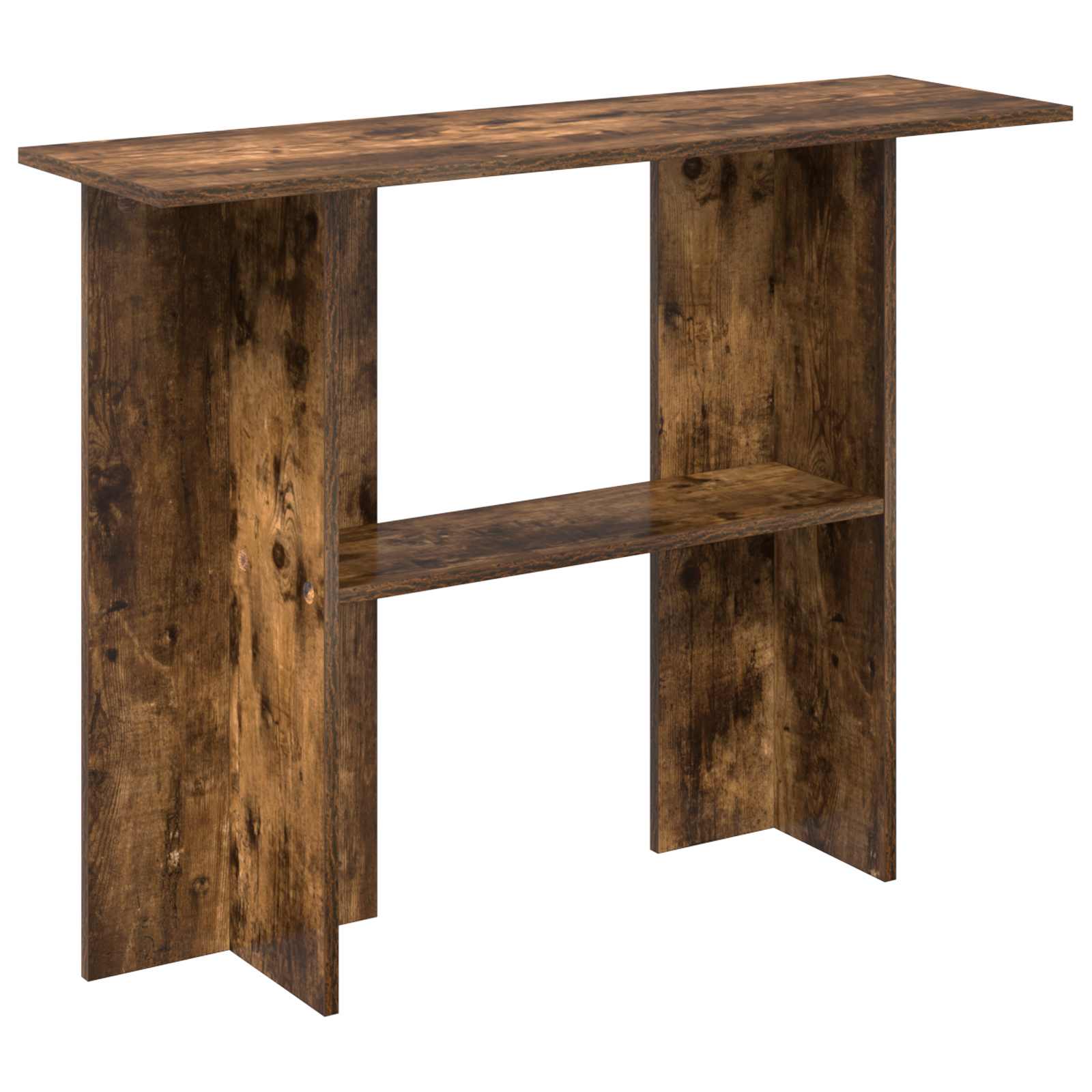 vidaXL Wandtafel Wit 100 x 30 x 75 cm Bewerkt hout