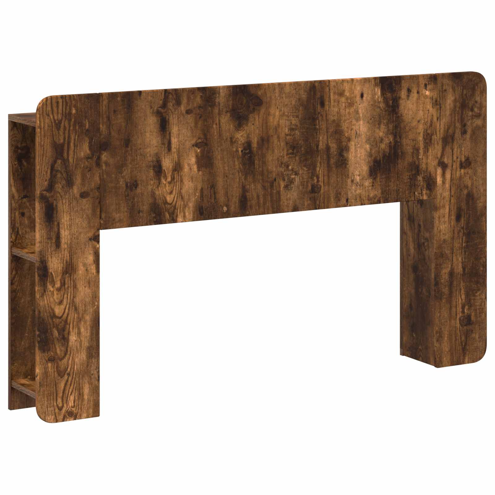 vidaXL Hoofdeinde kas Wit 135 x 18,5 x 80 cm Geconstrueerd hout