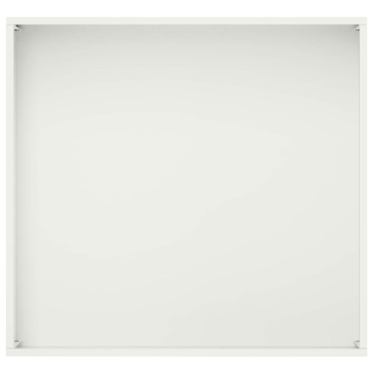 vidaXL Plantenbak zilver 50 x 50 x 49 cm Roestvrij staal