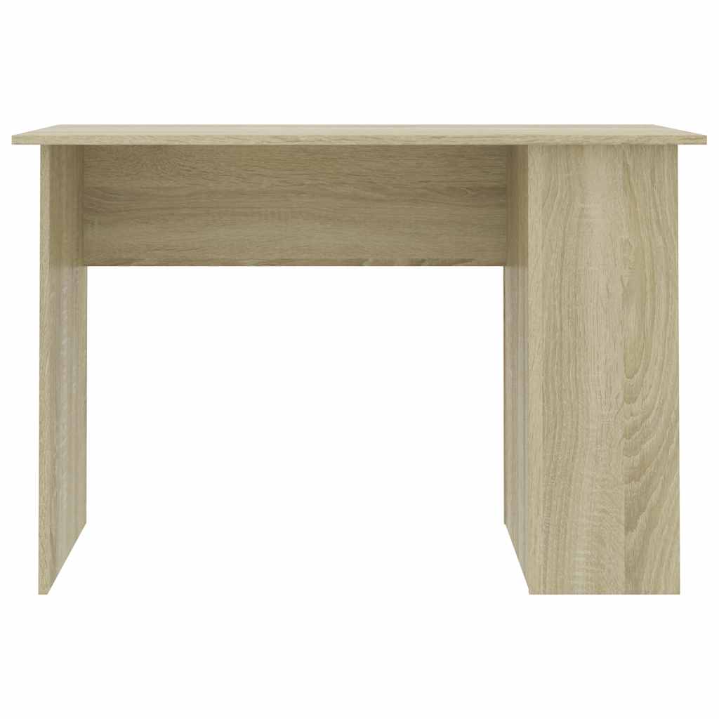 vidaXL Bureau 110x60x73 cm bewerkt hout wit