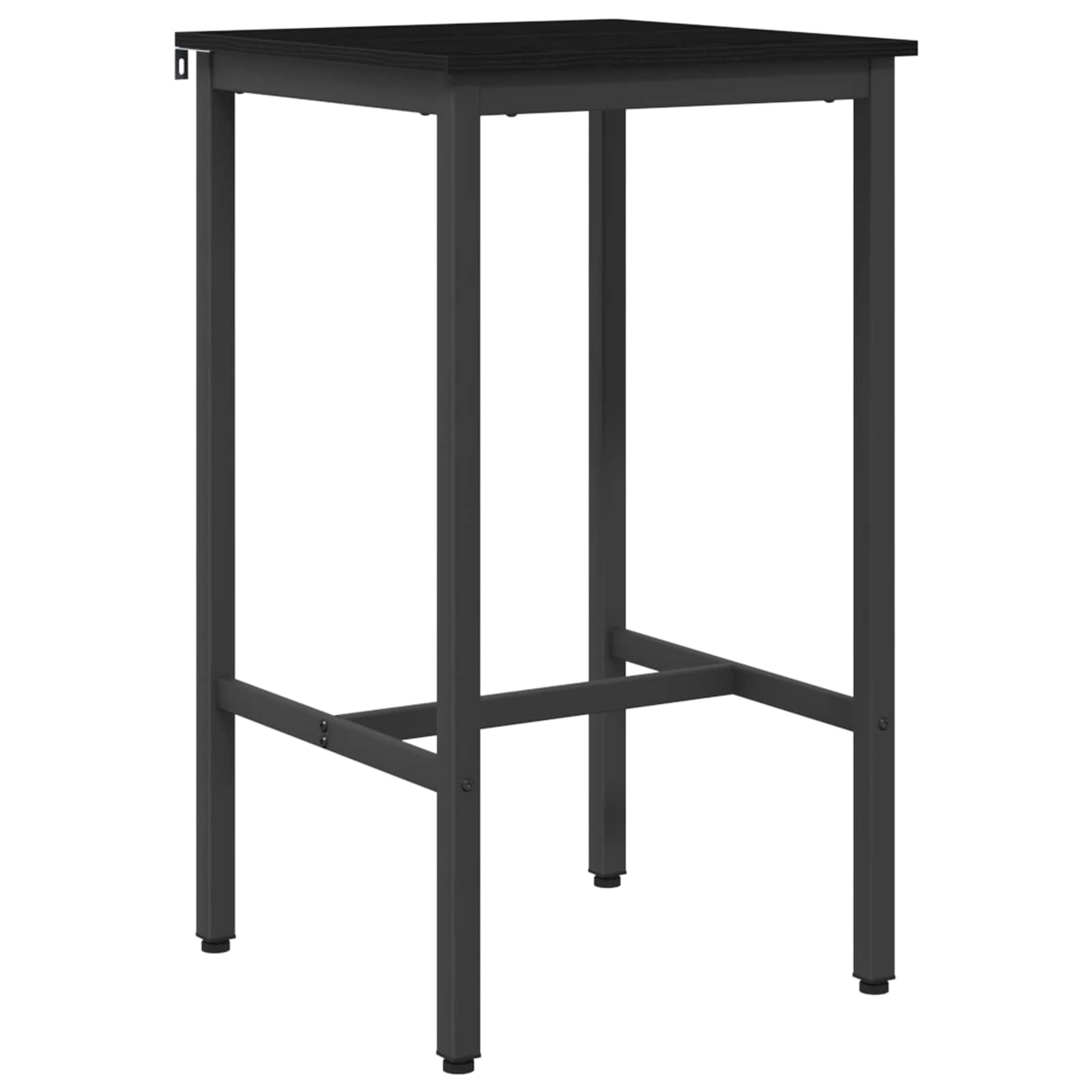 vidaXL Bartafel 52 x 52 x 90 cm Bewerkt hout Artisanaal eiken
