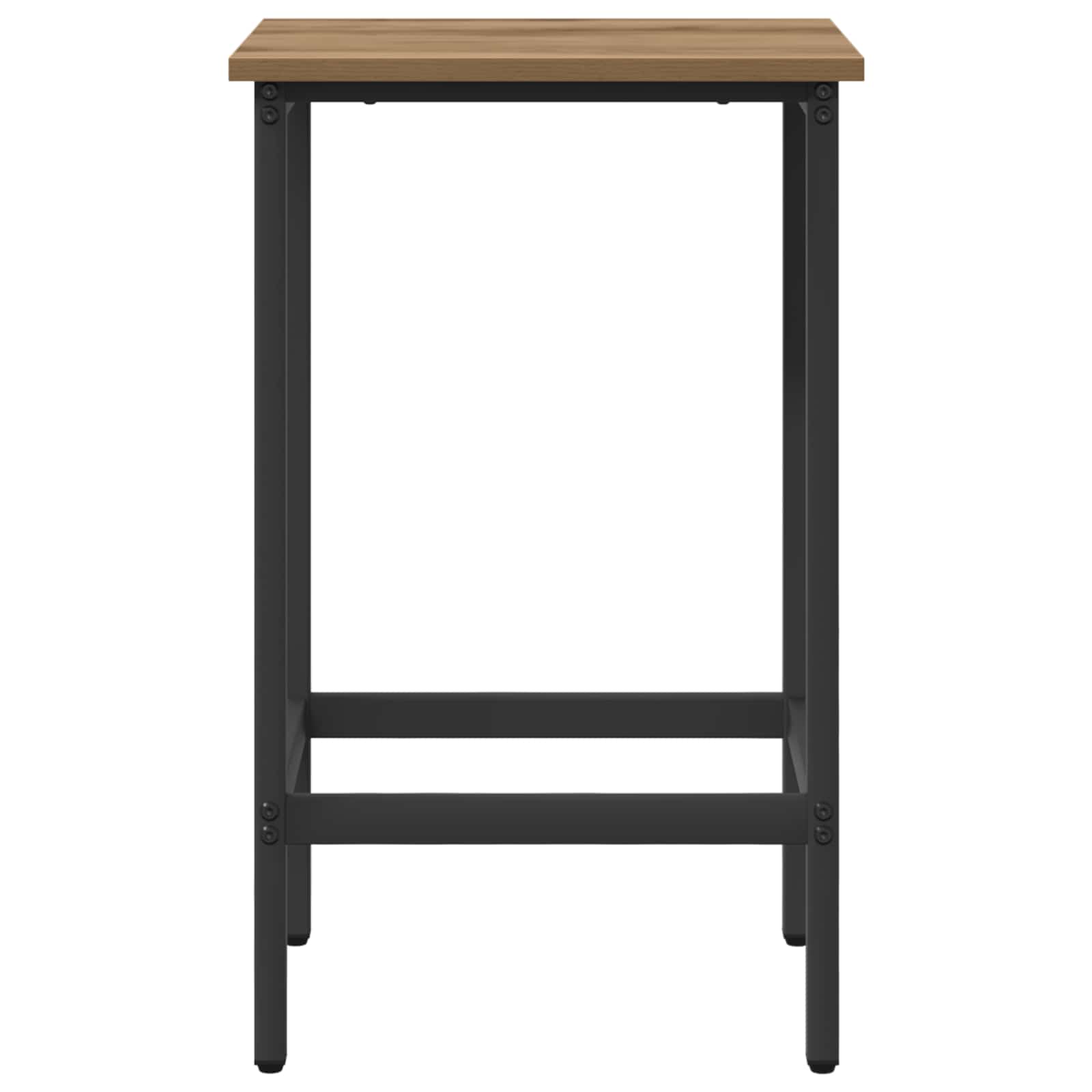 vidaXL Barkruk 2 st Oud hout 40 x 32 x 74 cm Bewerkt hout