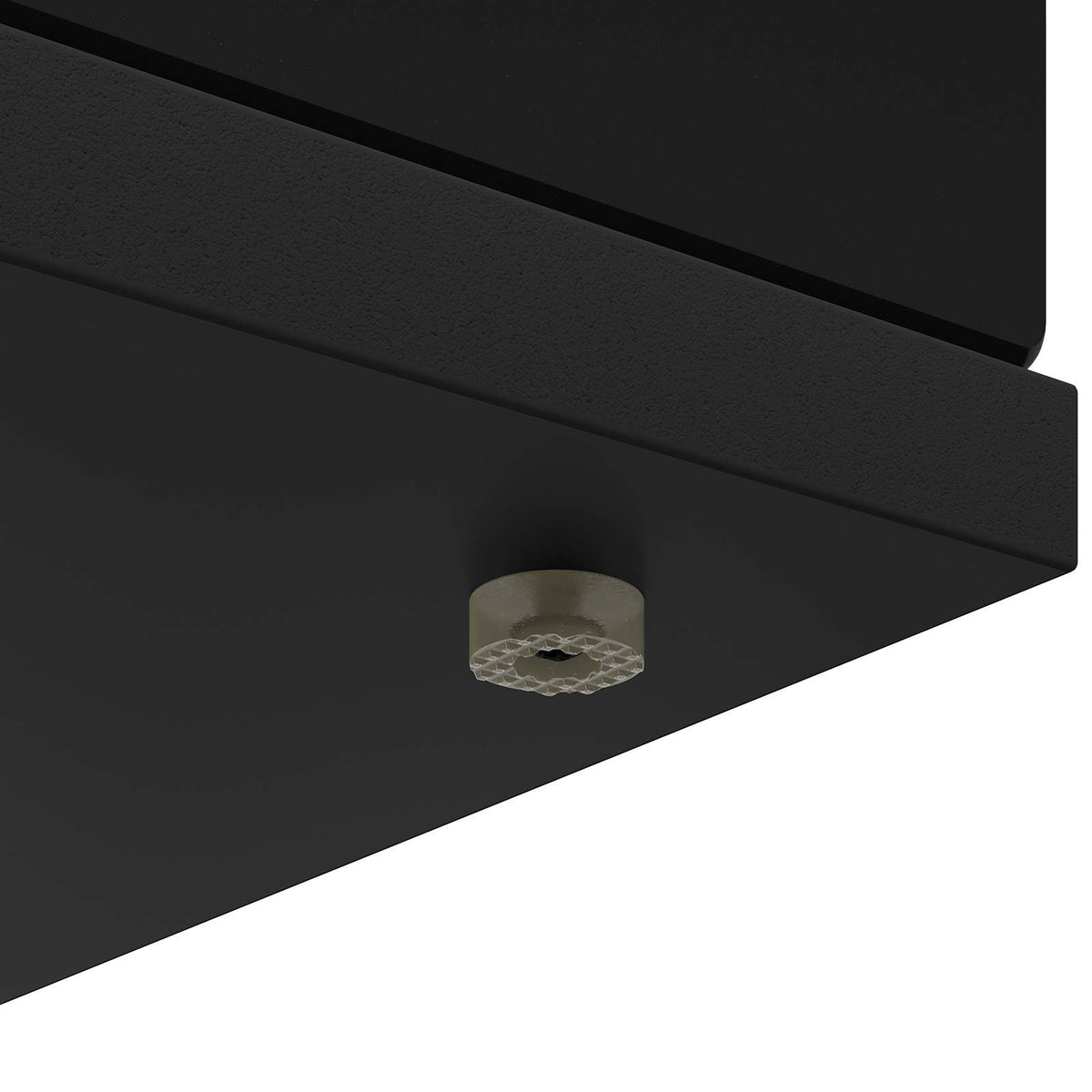 vidaXL Haardomlijsting Wit 100 x 20 x 100 cm Bewerkt hout