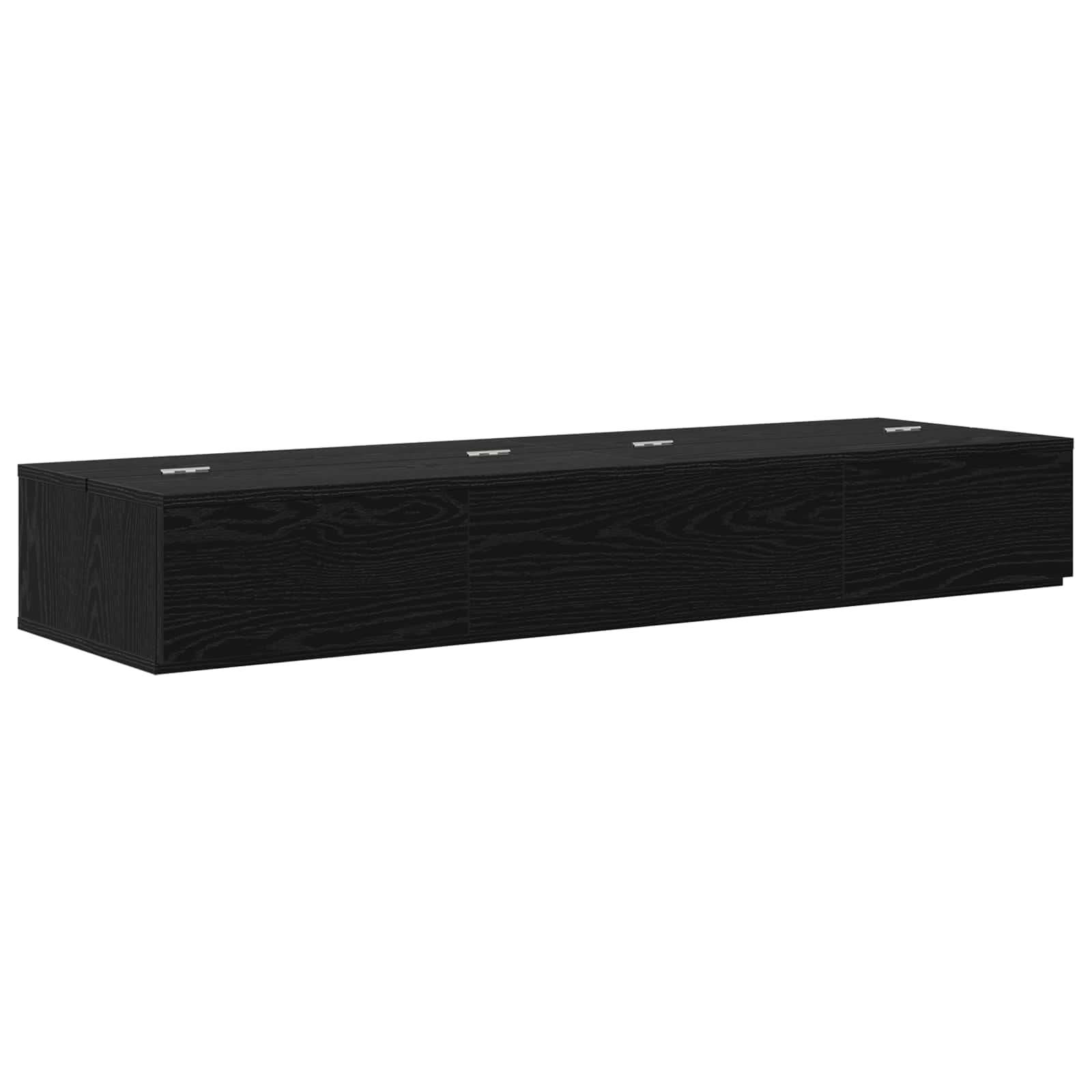 vidaXL studiobureau Wit 152 x 40 x 19,5 cm Bewerkt hout