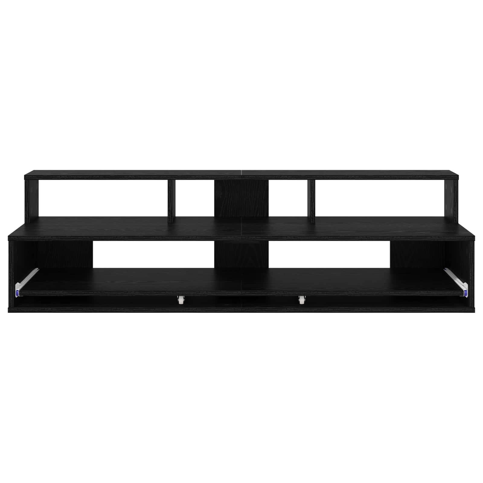 vidaXL Studiebureau Wit 152 x 42,5 x 36 cm Bewerkt hout