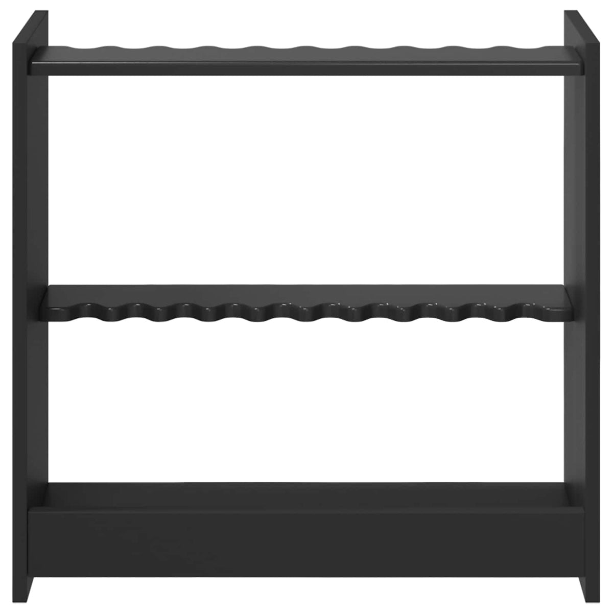 vidaXL Biljartkeu standaard Bewerkt hout 60 x 20 x 57 cm Wit