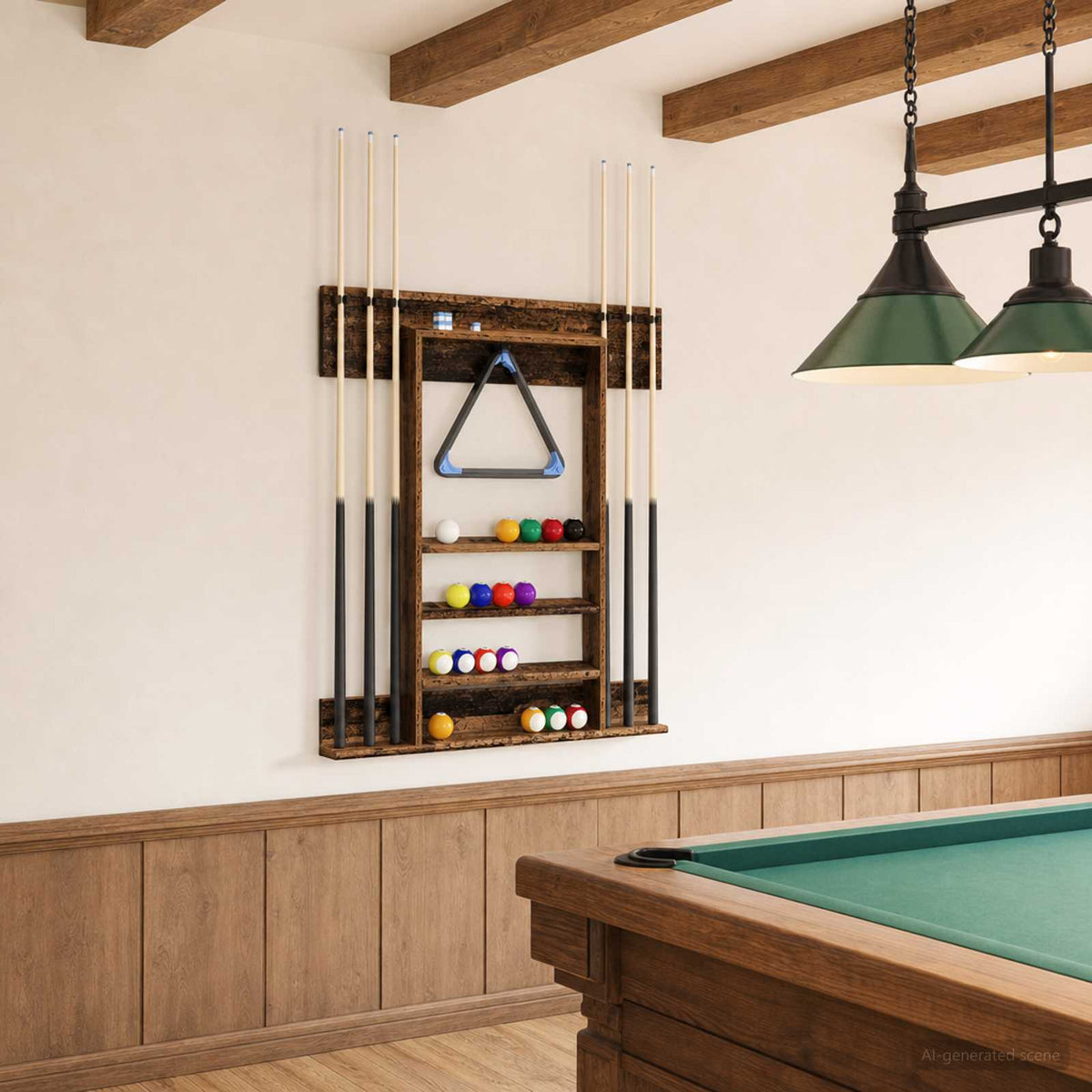 vidaXL Biljartkeu standaard Bewerkt hout 93 x 12 x 103 cm Wit
