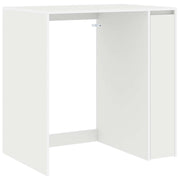 vidaXL Wasmachinekast met opslag Wit 87 x 60 x 89 cm Bewerkt hout