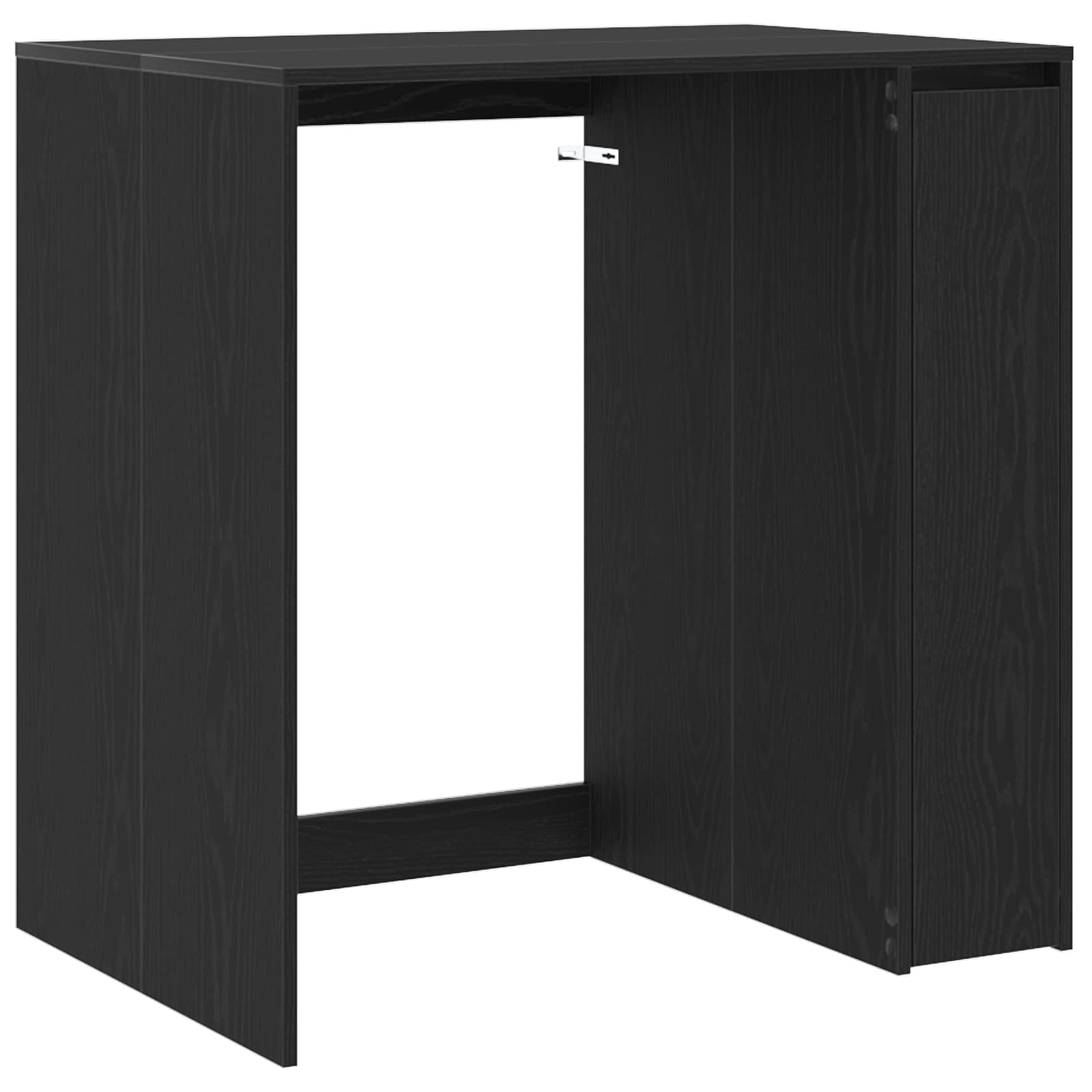 vidaXL Wasmachinekast met opslag Wit 87 x 60 x 89 cm Bewerkt hout
