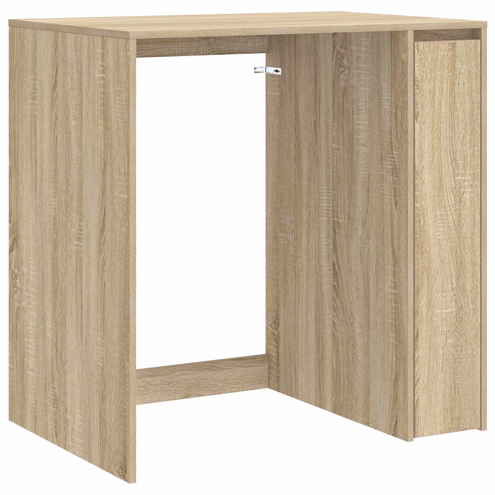 vidaXL Wasmachinekast met opslag Wit 87 x 60 x 89 cm Bewerkt hout