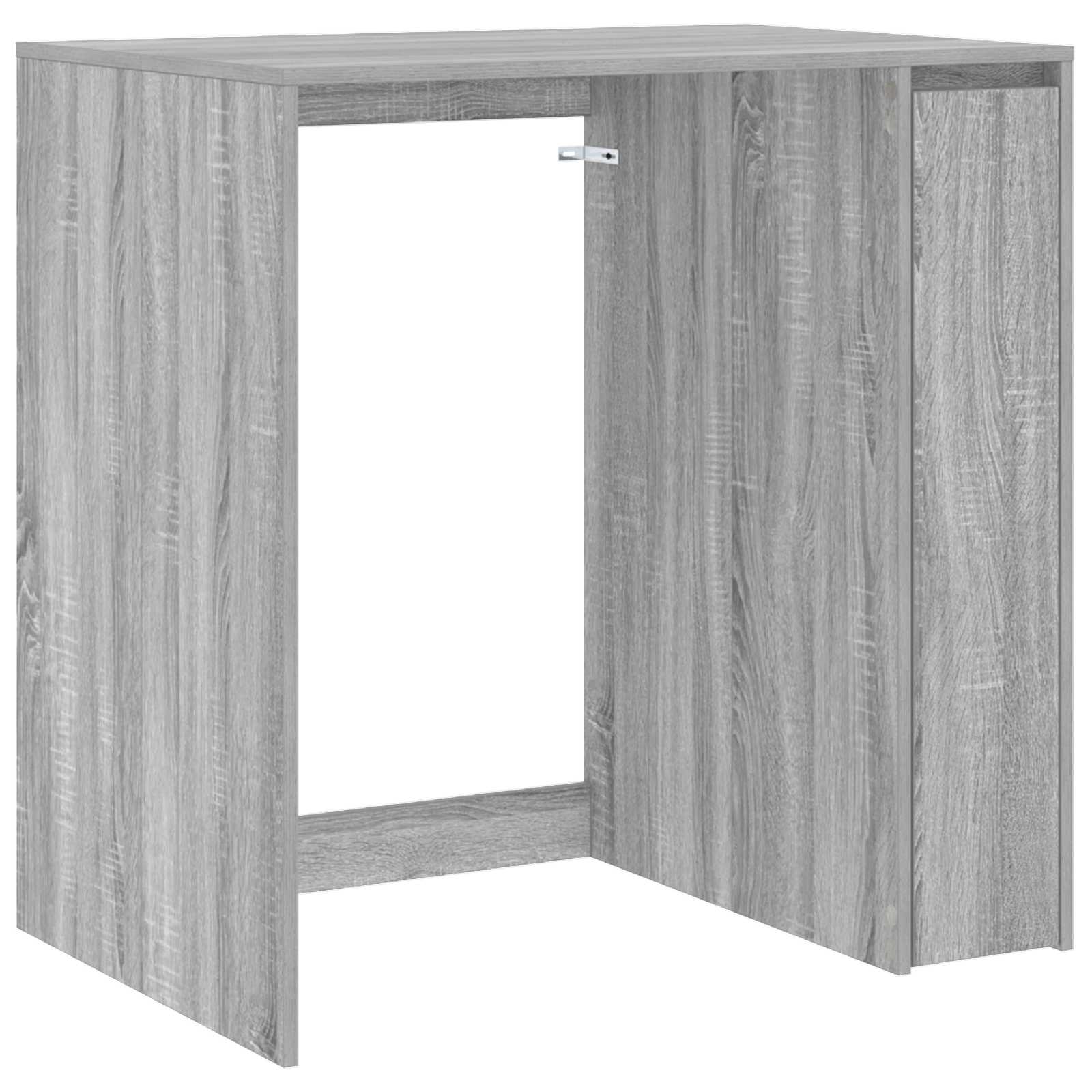 vidaXL Wasmachinekast met opslag Wit 87 x 60 x 89 cm Bewerkt hout