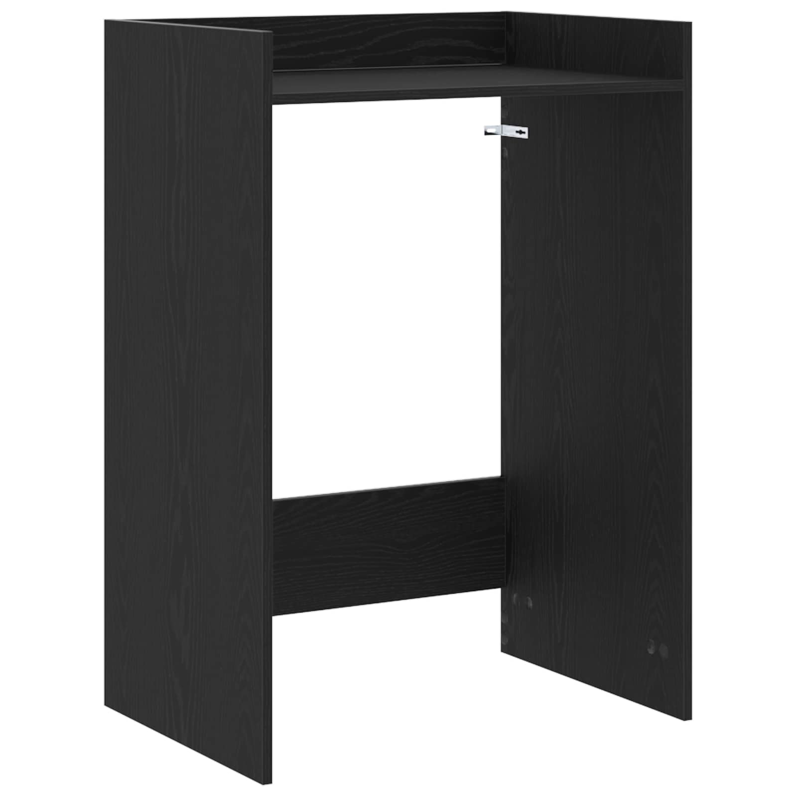vidaXL Wasmachinekast met opslag Wit 67,5 x 48 x 97 cm Bewerkt hout