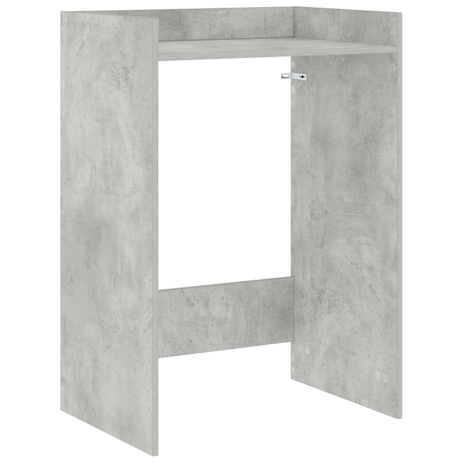 vidaXL Wasmachinekast met opslag Wit 67,5 x 48 x 97 cm Bewerkt hout