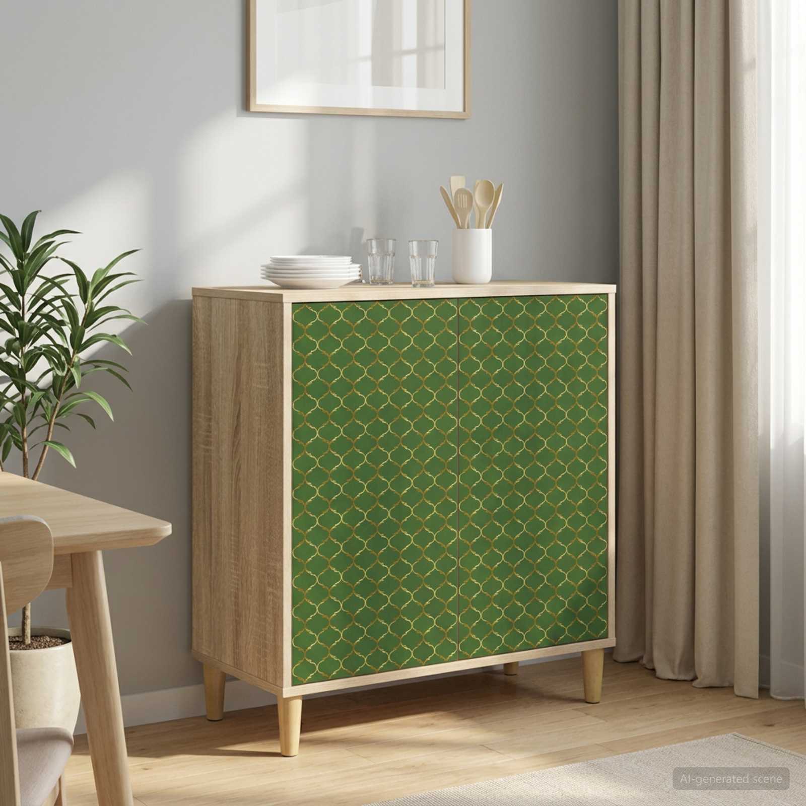 vidaXL Dressoir RHENEN Sonoma 69 x 33 x 75 cm Bewerkt hout