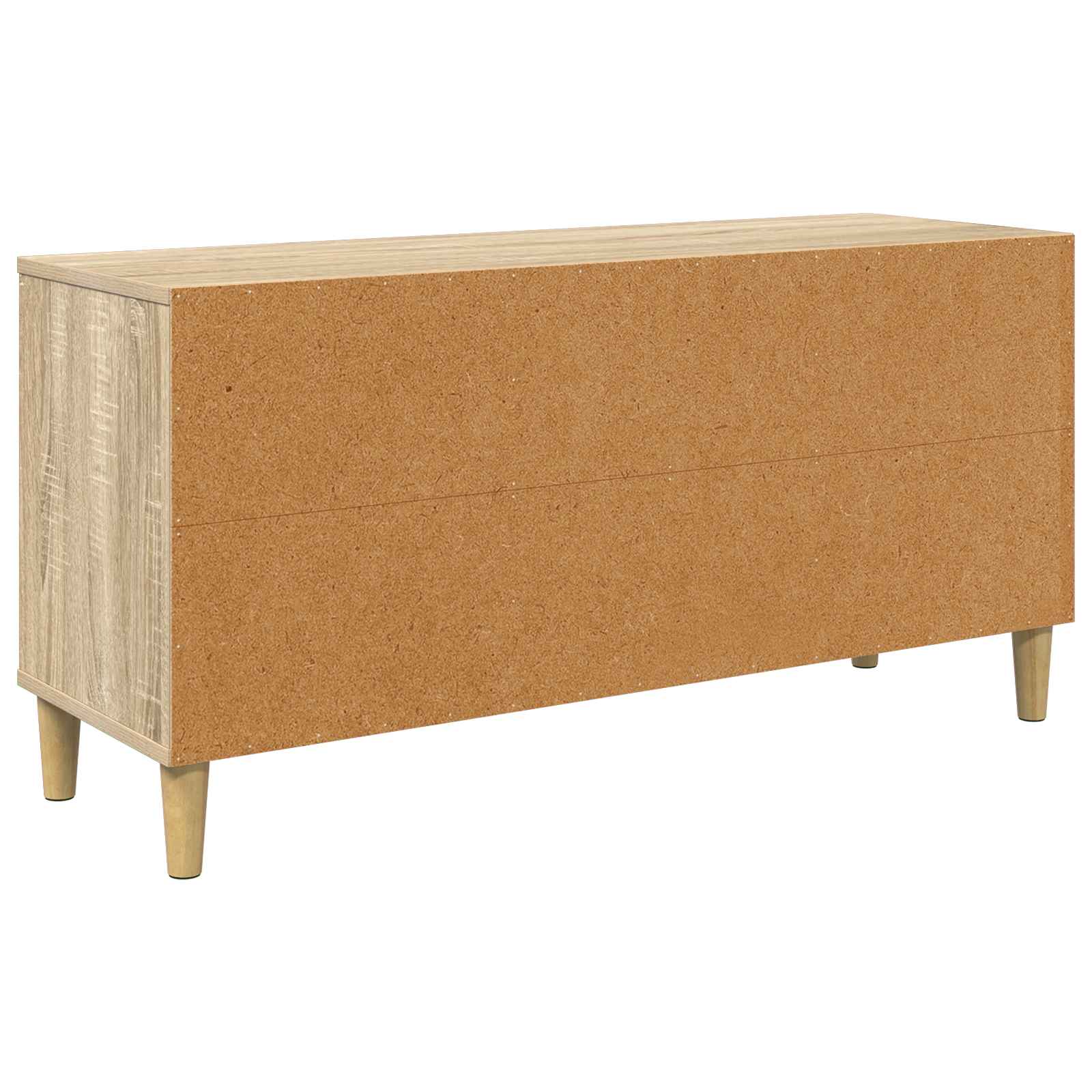 vidaXL Tv-meubel RHENEN 102 x 33 x 50 cm Sonoma Bewerkt hout