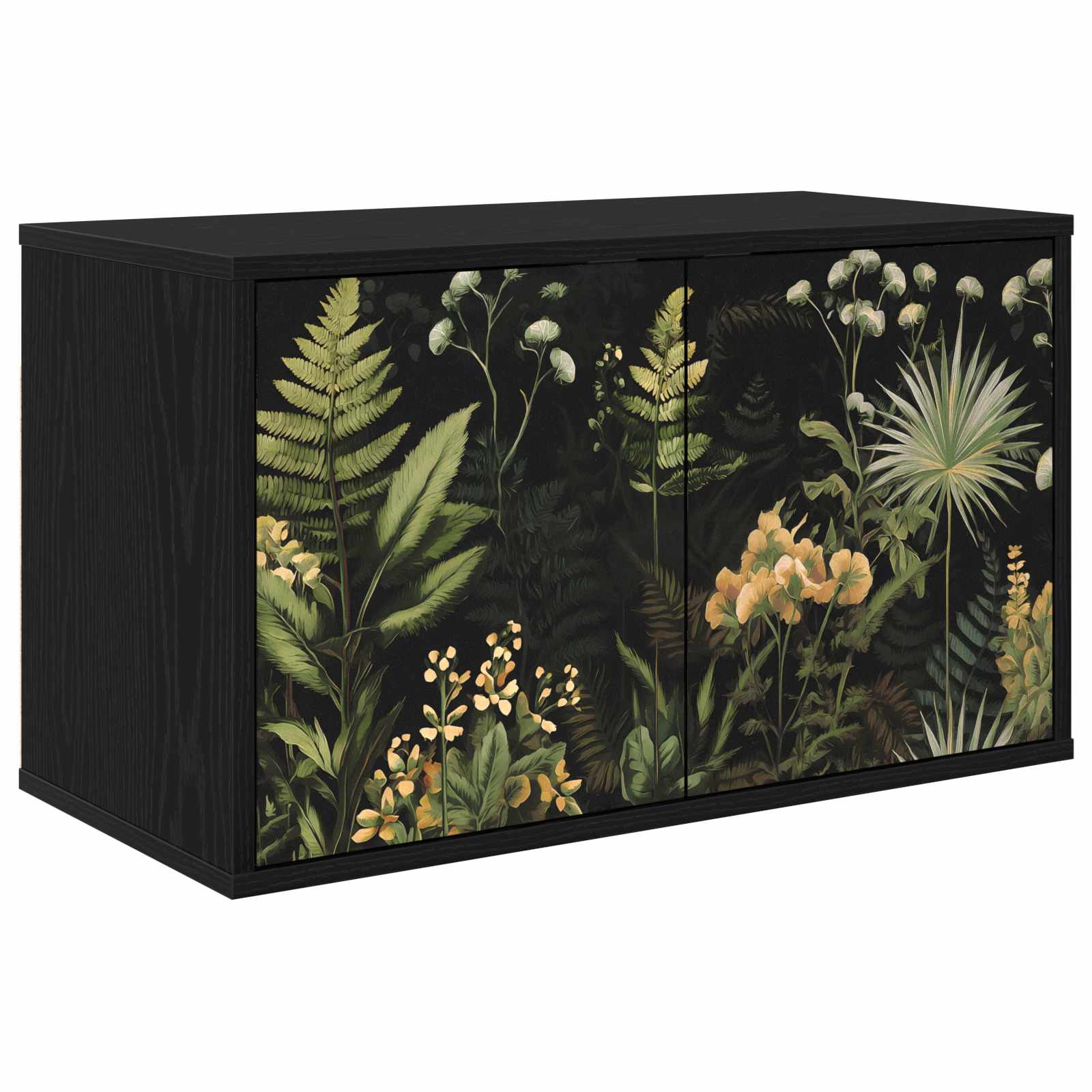 vidaXL Wandgemonteerd tv-meubel RHENEN 69 x 33 x 40 cm Sonoma Eiken
